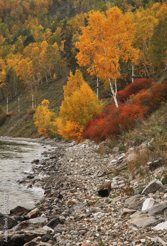Photos Landscape near Port-Baikal settlement. Irkutsk oblast. Russian
