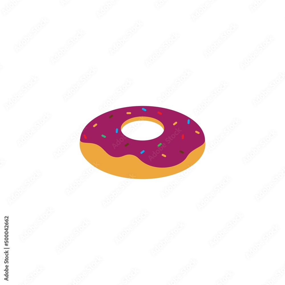 Donuts icon template vector logo Donuts icon template vector logo