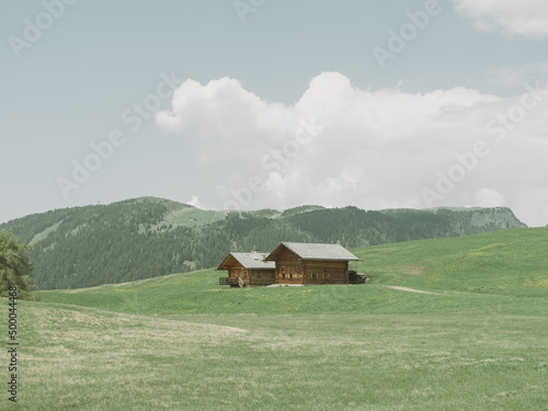 Europe landscape in summer photo