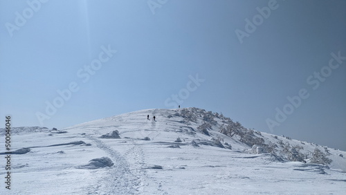 winter mountain landscape