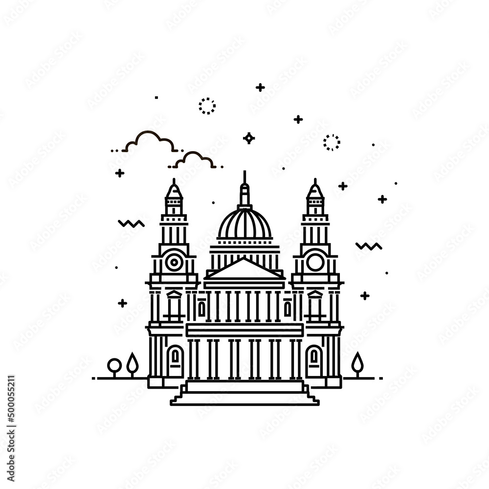  Illustration of Cathedral 
