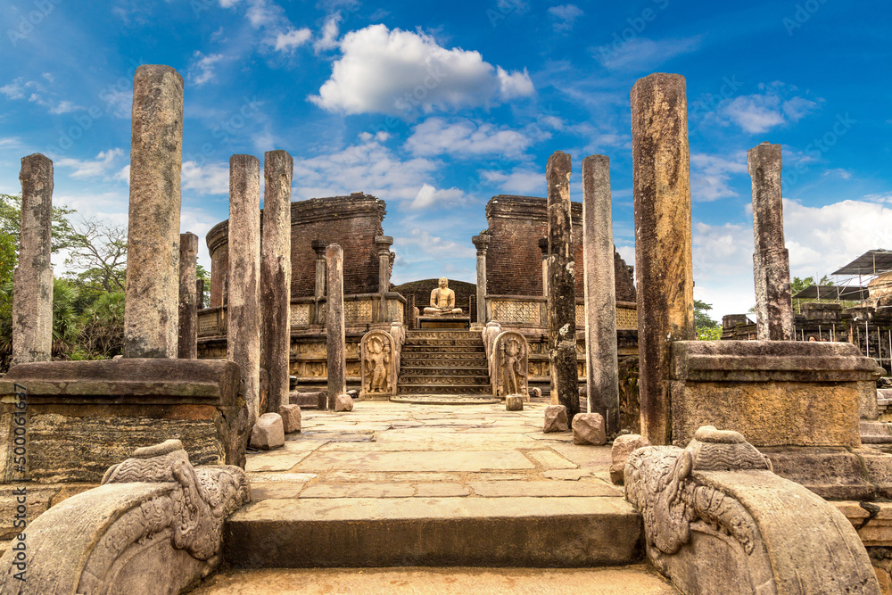 Vatadage in Polonnaruwa - obrazy, fototapety, plakaty 