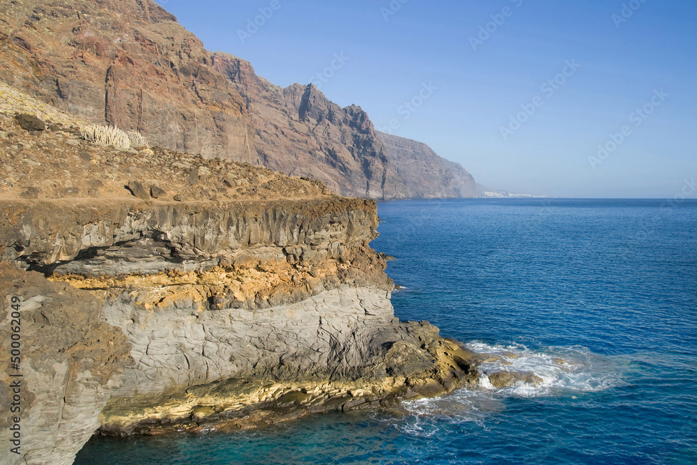 Volcanic coast of Teno, Tenerife, Canary Islands
