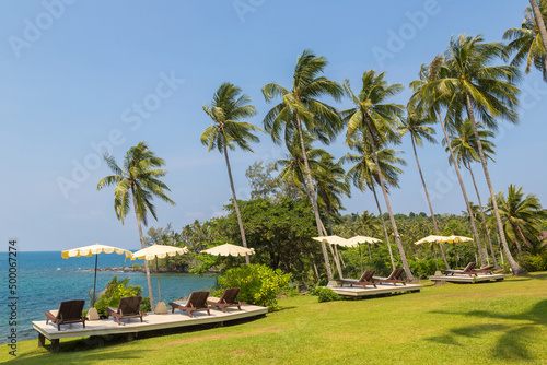 Luxury tropical resort