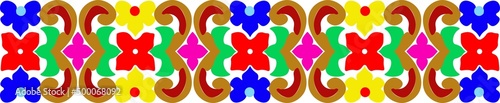Floral pattern. wood carving pattern