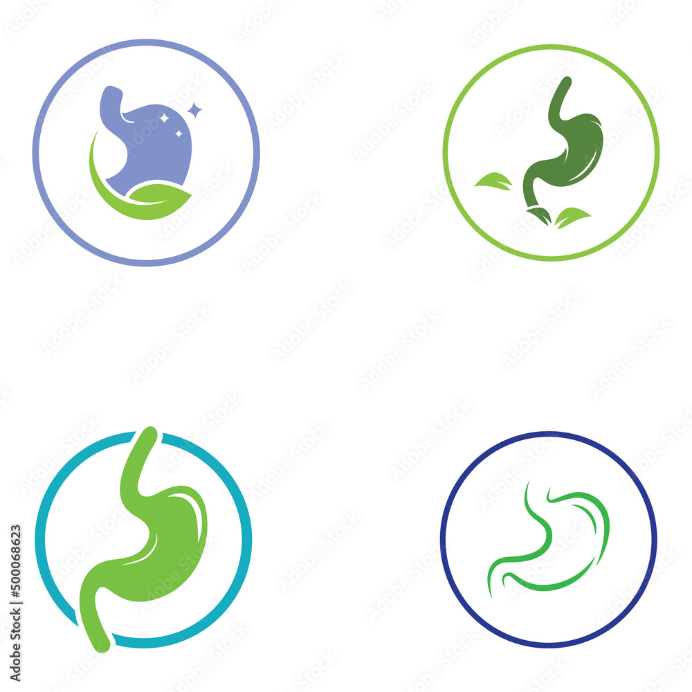 stomach health and stomach care logo design icon vector template stomach health and stomach care logo design icon vector template