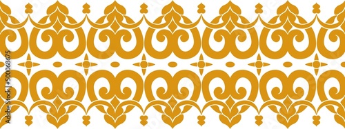 Floral pattern. wood carving pattern