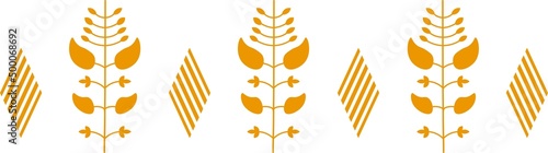 Floral pattern. wood carving pattern
