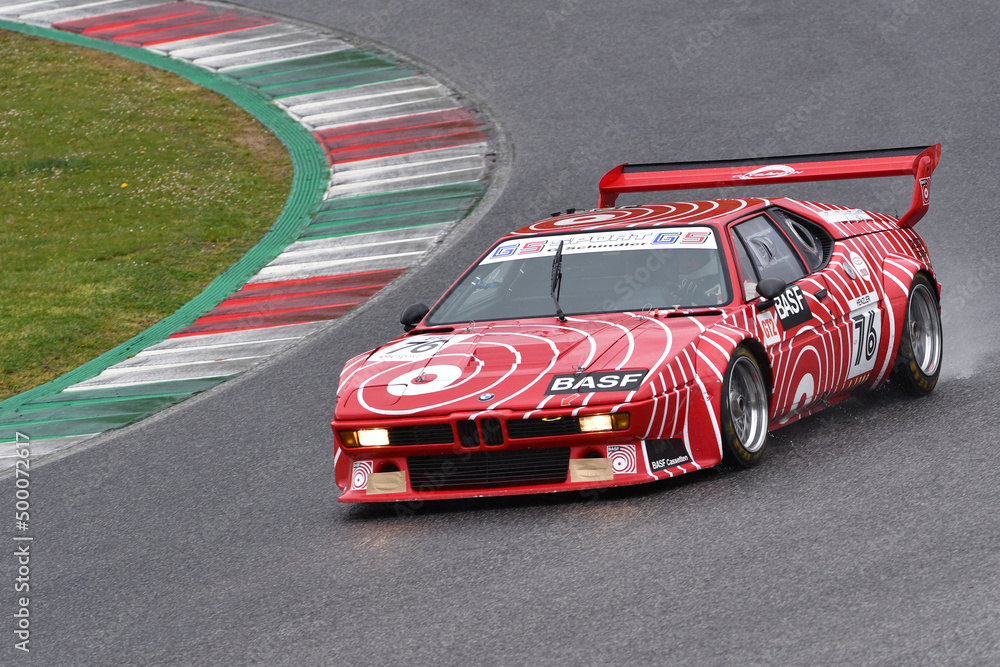 Scarperia, 3 April 2022: BMW M1 of Team GS Sport BASF Procar Series ...