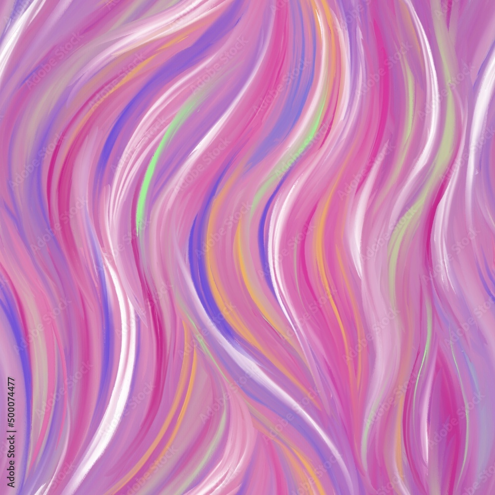 seamless raster pattern in soft pastel colors pink white purple red green
