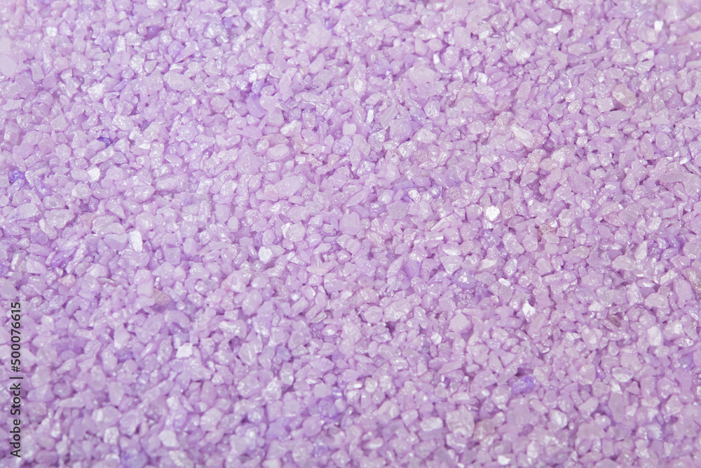 background, lilac bath salt, for relaxation