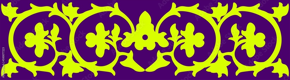 Floral pattern. carving wood pattern Floral pattern. carving wood pattern
