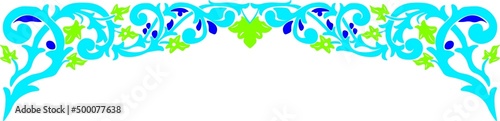 Floral pattern. carving wood pattern