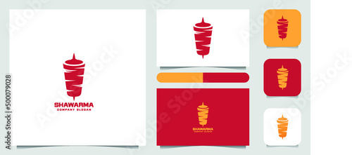 Set of doner kebab logo templates. creative labels for Turkish and Arabian fast food restaurant eps vector art shawarma