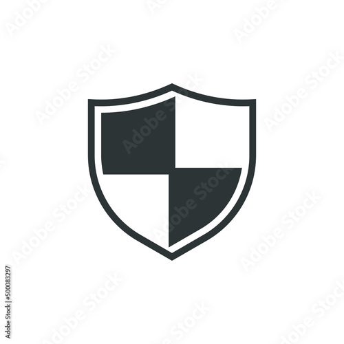Free Download Vector sign of the shield symbol is isolated on a white background. shield icon color editable. - GFXLoad