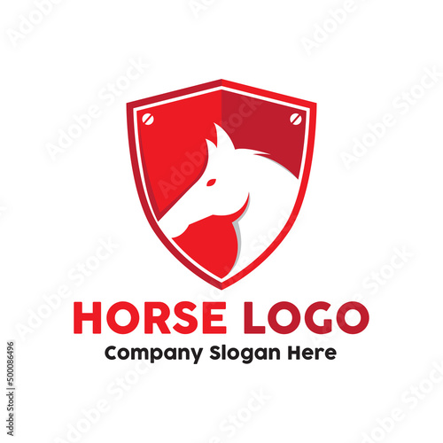 horse logo vector, world sporting event, speed racing, animal design illustration