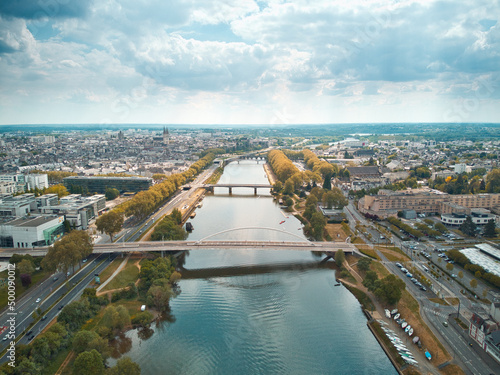 Foto Angers vue du ciel