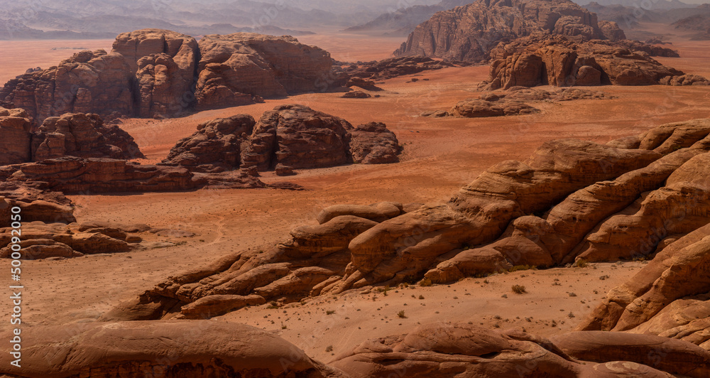 Fototapeta premium Wadi Rum desert, Jordan