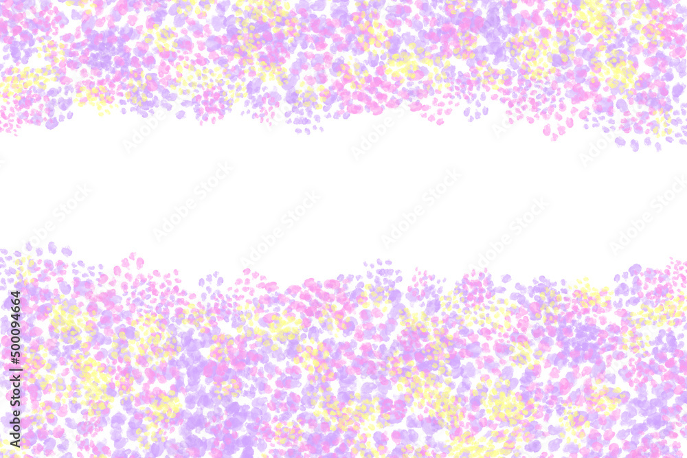 Digital art. purple abstract spring background. 
Imitation texture of brush  strokes of paints in the style 
of impressionism. Jpg template for card, 
wrapping paper, packaging, wallpaper, textile