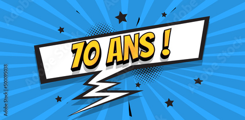 bulle bd 70 ans