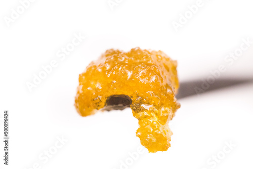 Cannabis extract concentrates close up