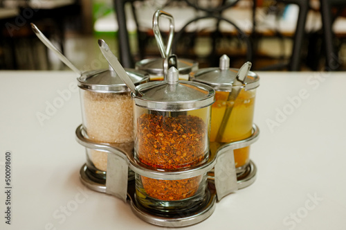  Thai Condiment for noodle Seasoning set