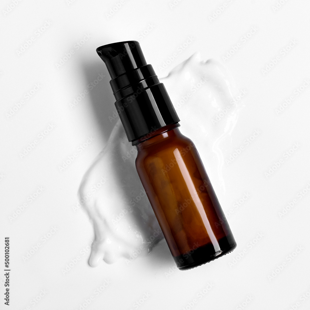 Fototapeta premium bottle for cream, foam, care cosmetics