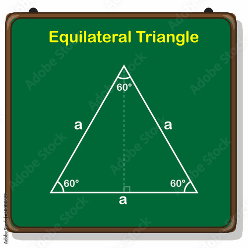 parts of an equilateral triangle
