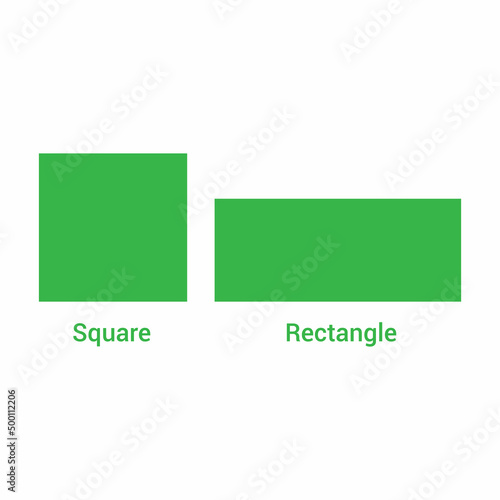 square and rectangle shape