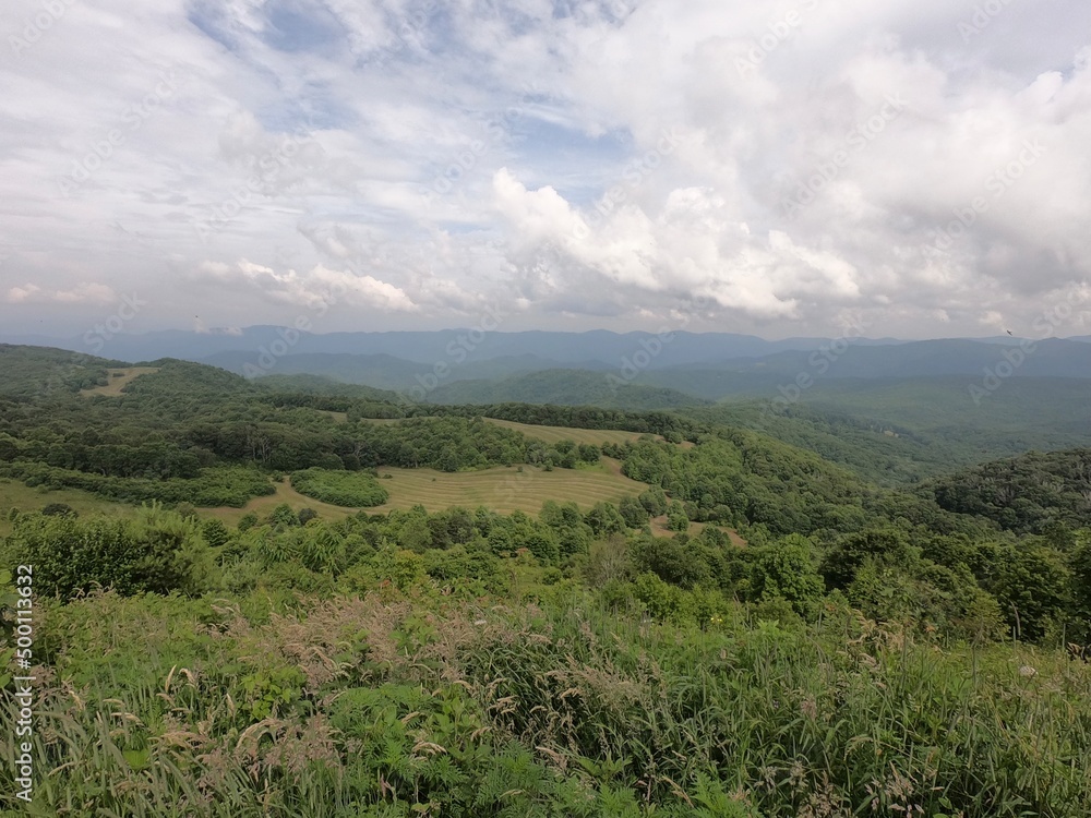 Obraz premium North Carolina & Tennessee Mountains