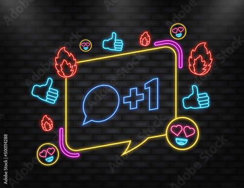 Modern new follower, great design for any purposes. User interface. Vector graphic
