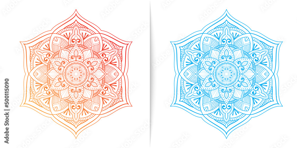 circular pattern mandala motif simple, can be customized for ornament motif decoration, henna, tattoo, and coloring book cover circular pattern mandala motif simple, can be customized for ornament motif decoration, henna, tattoo, and coloring book cover