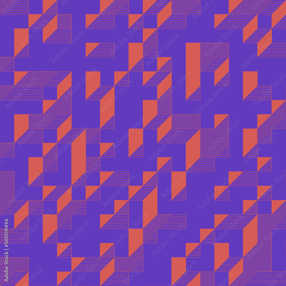 Implementation of Edward Zajec’s “Il Cubo” from 1971. Essentially a Truchet tile set of 8 tiles and rules for placement art illustration Implementation of Edward Zajec’s “Il Cubo” from 1971. Essentially a Truchet tile set of 8 tiles and rules for placement art illustration