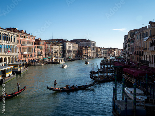 view from rialto bridge on canal © Florian