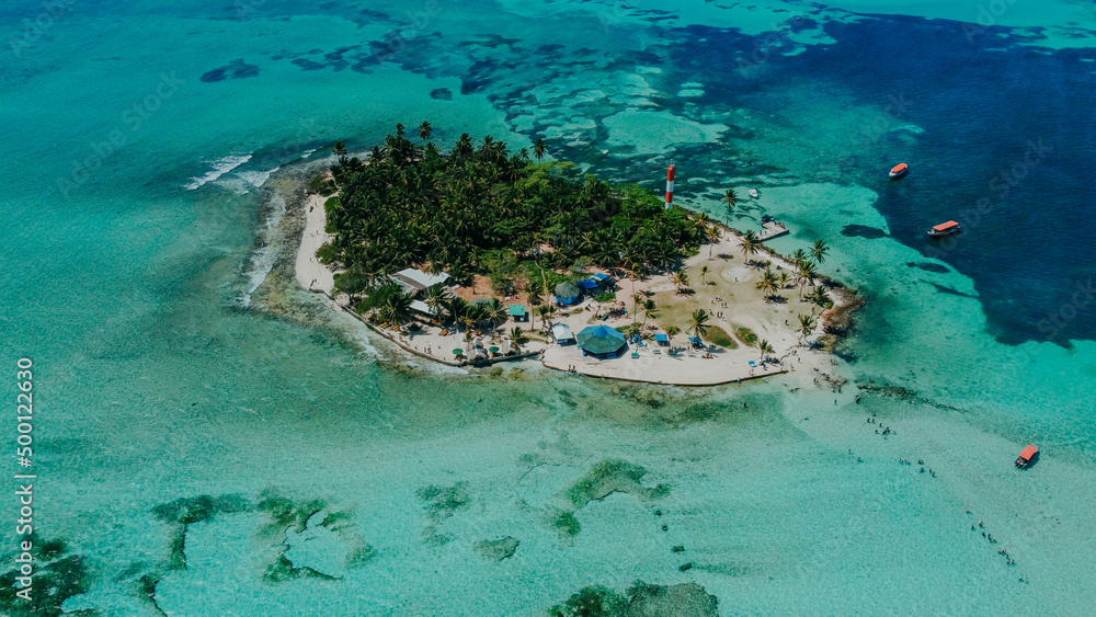 Obraz premium Islands Rocky Cay, San Andrés