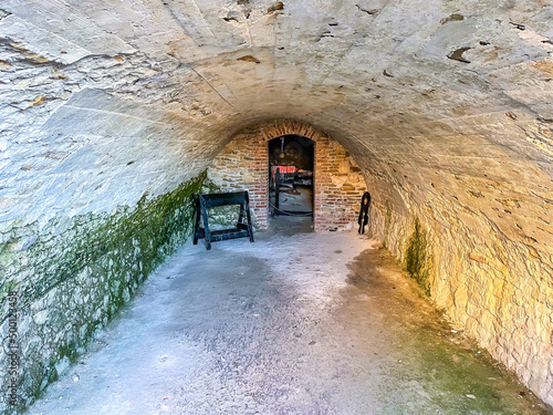 Čachtice, Slovakia -  Čachtice castle (residence of Elizabeth Bathory)