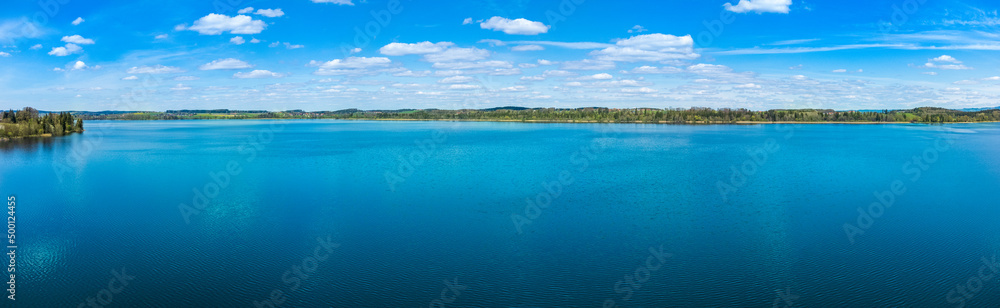 Waginger See, Bayern, Deutschland, im Frühling Waginger See, Bayern, Deutschland, im Frühling