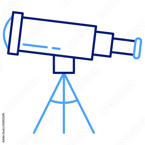 telescope technology Vector icon which is suitable for commercial work