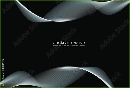 abstract background with wave.  simple luxury backgroud in the wold. busines, background, banner, icon ilustration