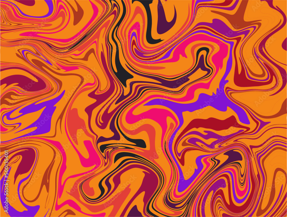 Abstract creative glossy colorful fluid background with copy space.  Modern trendy pattern. Creative holiday and festive backdrop..