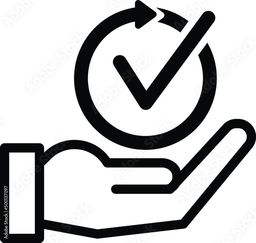 continuous convenient icon