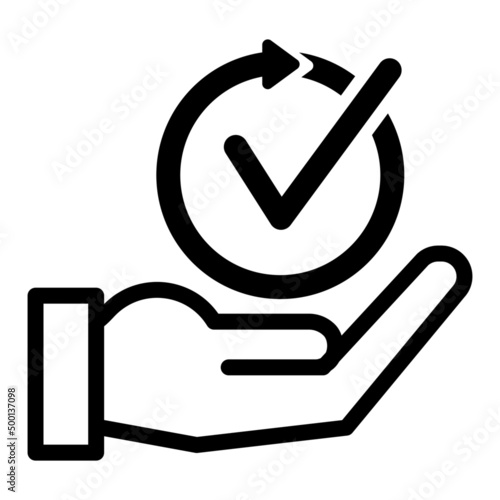 continuous convenient icon