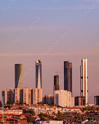 5 torres de Madrid