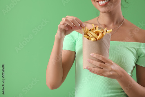 Young African-American woma...