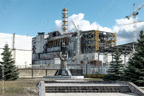 Photos Chornobyl nuclear power plant  without sarcophagus