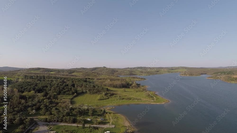 lake and grassland lake and grassland