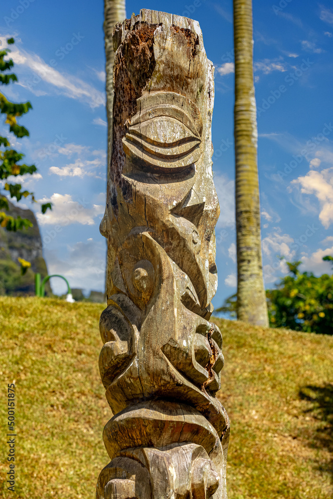 Ti'i sculture en Polynésie française Ti'i sculture en Polynésie française