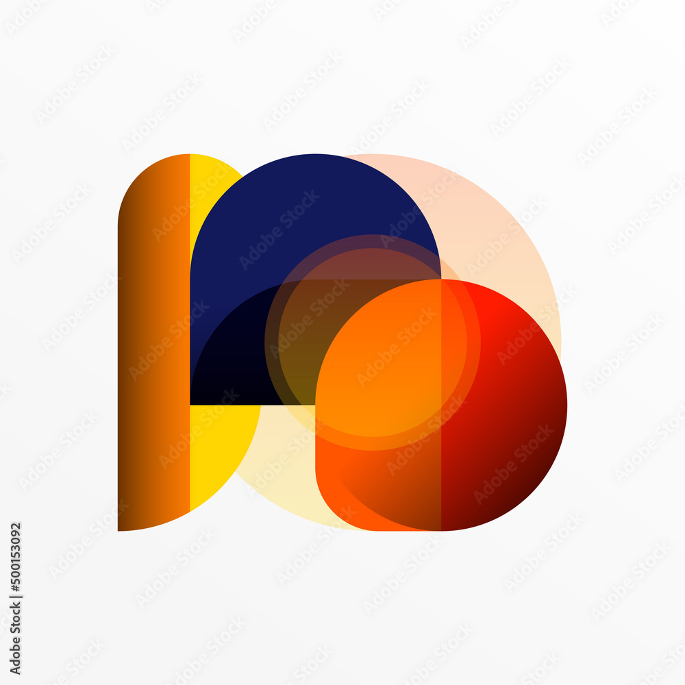 Round triangle shapes lines and circles. Geometric vector illustration for wallpaper banner background or landing page Round triangle shapes lines and circles. Geometric vector illustration for wallpaper banner background or landing page