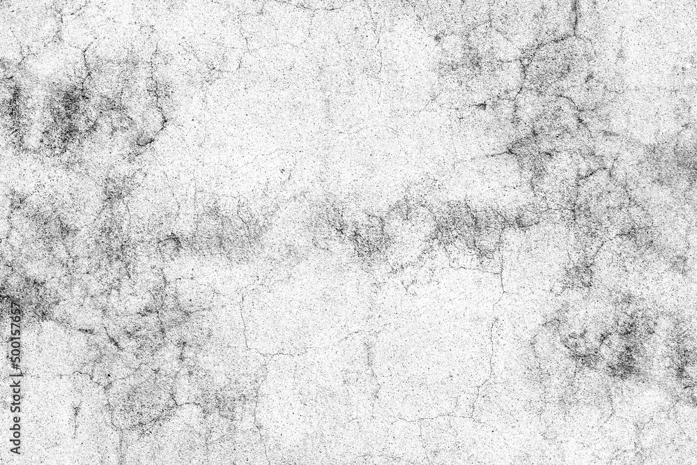 Scattered grunge textured concrete plaster wall surface