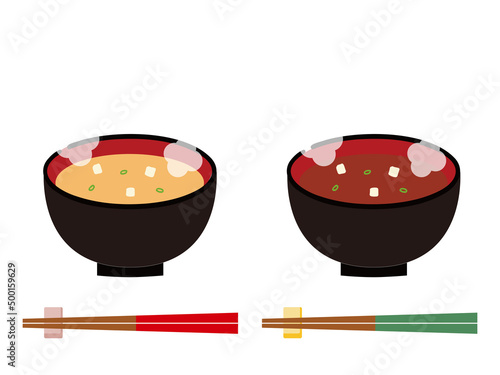 味噌汁 お箸